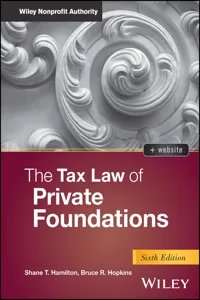 The Tax Law of Private Foundations_cover