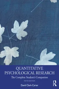 Quantitative Psychological Research_cover