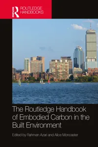 The Routledge Handbook of Embodied Carbon in the Built Environment_cover