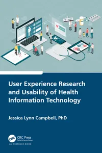 User Experience Research and Usability of Health Information Technology_cover
