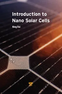 Introduction to Nano Solar Cells_cover