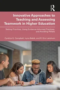 Innovative Approaches to Teaching and Assessing Teamwork in Higher Education_cover
