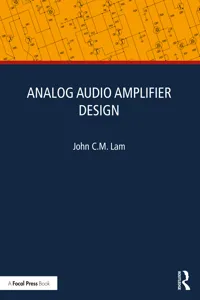 Analog Audio Amplifier Design_cover
