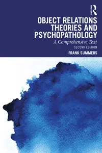 Object Relations Theories and Psychopathology_cover