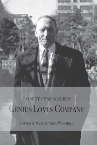 Robert Penn Warren:_cover