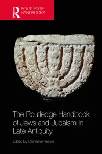 The Routledge Handbook of Jews and Judaism in Late Antiquity_cover