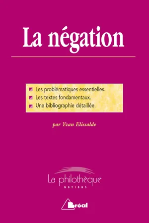 La négation