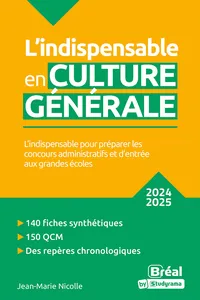 L'indispensable en culture générale - 2024-2025_cover