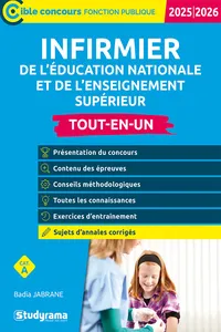 Infirmier de l’Éducation nationale et de l’enseignement supérieur - Tout-en-un - Catégorie A - Concours 2025-2026_cover