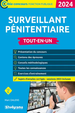 Surveillant pénitentiaire - Tout-en-un - Catégorie C - Concours 2024