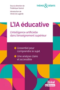 L'IA éducative : L'intelligence artificielle dans l'enseignement supérieur_cover