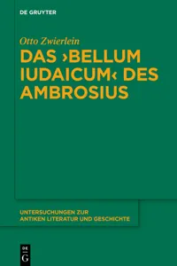 Das ›Bellum Iudaicum‹ des Ambrosius_cover