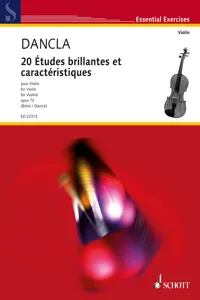 20 Études brillantes et caractéristiques_cover