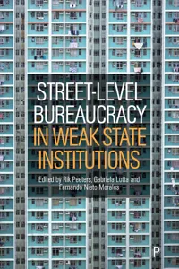 Street-Level Bureaucracy in Weak State Institutions_cover