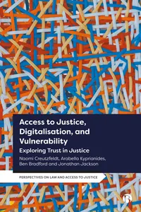 Access to Justice, Digitalization and Vulnerability_cover