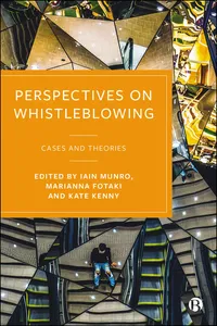 Perspectives on Whistleblowing_cover