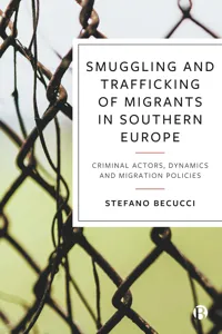 Smuggling and Trafficking of Migrants in Southern Europe_cover