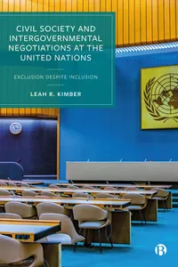 Civil Society and Intergovernmental Negotiations at the United Nations_cover