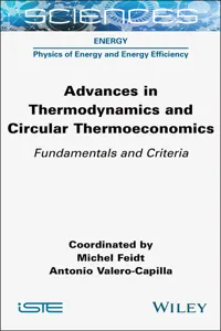 Advances in Thermodynamics and Circular Thermoeconomics_cover