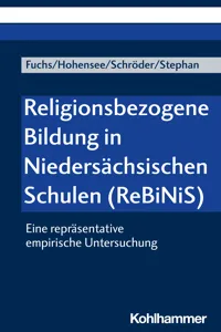 Religionsbezogene Bildung in Niedersächsischen Schulen_cover