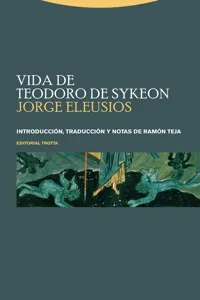 Vida de Teodoro de Sykeon_cover