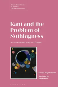 Kant and the Problem of Nothingness_cover