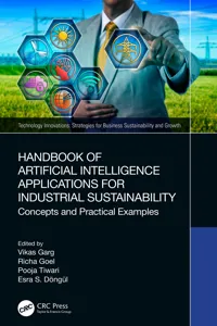 Handbook of Artificial Intelligence Applications for Industrial Sustainability_cover