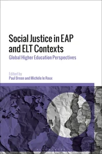 Social Justice in EAP and ELT Contexts_cover
