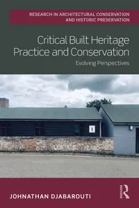 Critical Built Heritage Practice and Conservation_cover