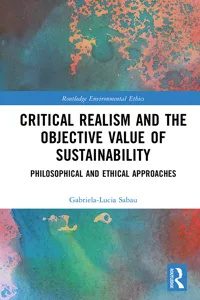 Critical Realism and the Objective Value of Sustainability_cover