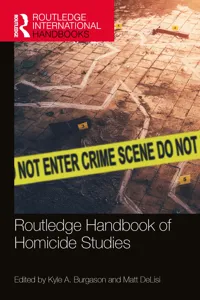 Routledge Handbook of Homicide Studies_cover