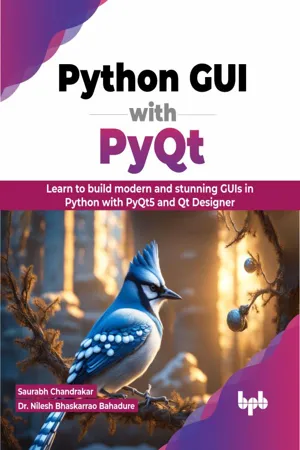 Python GUI with PyQt