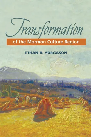Transformation of the Mormon Culture Region