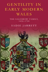 Gentility in Early Modern Wales_cover