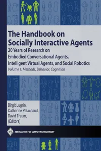 The Handbook on Socially Interactive Agents_cover