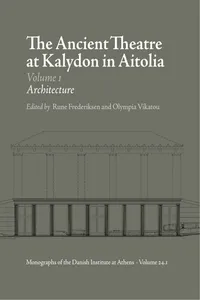 The Ancient Theatre at Kalydon in Aitolia_cover
