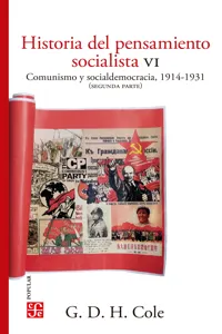 Historia del pensamiento socialista, VI_cover