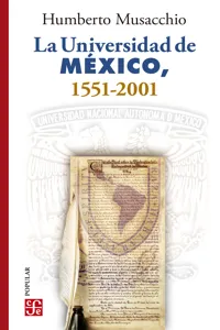 La Universidad de México, 1521-2001_cover