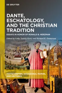 Dante, Eschatology, and the Christian Tradition_cover
