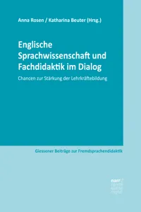 Englische Sprachwissenschaft und Fachdidaktik im Dialog_cover