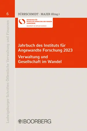 Jahrbuch des Instituts für  Angewandte Forschung 2023