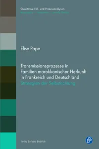 Transmissionsprozesse in Familien marokkanischer Herkunft in Frankreich und Deutschland_cover