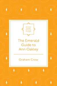 The Emerald Guide to Ann Oakley_cover