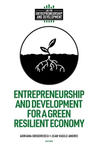 Entrepreneurship and Development for a Green Resilient Economy_cover