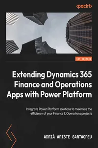 Extending Dynamics 365 Finance and Operations Apps with Power Platform_cover