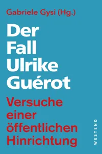 Der Fall Ulrike Guérot_cover