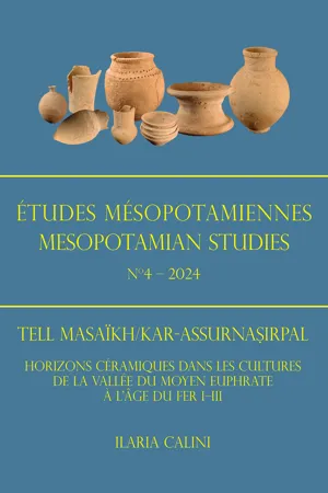 Études Mésopotamiennes – Mesopotamian Studies N°4 – 2024