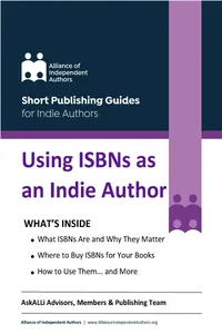 Using ISBNs as an Indie Author