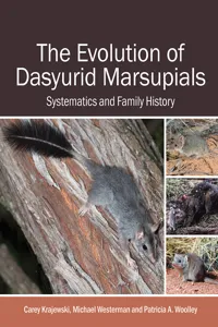 The Evolution of Dasyurid Marsupials_cover