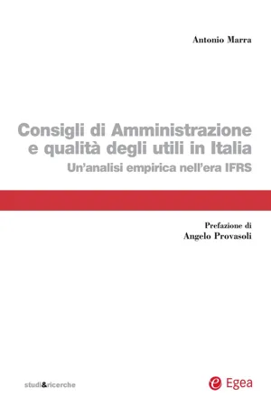 Consigli di amministrazione delle società quotate e qualità degli utili in Italia